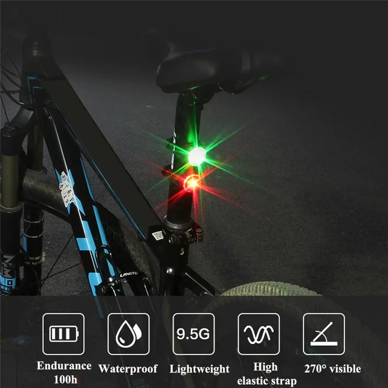 Luz Bicicleta водонепроницаемый Интеллектуальный велосипедный светильник USB Перезаряжаемый IPX5 задний светильник мини светодиодный MTB Дорожный велосипед Велоспорт задние фонари