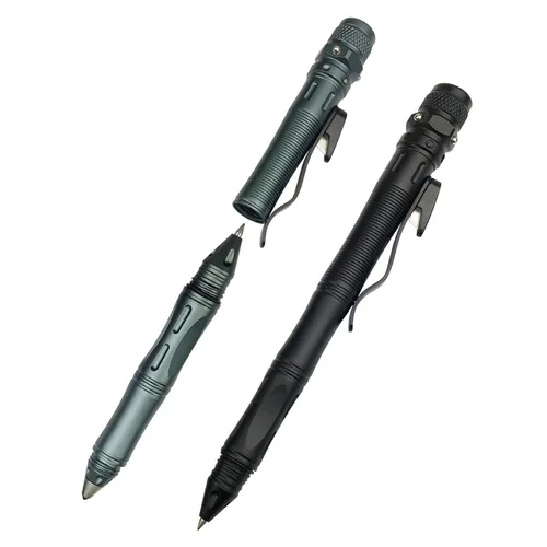 SWAT EDC 도구 LED 스트로브 충전식 전술 펜, 다기능 자기 방어 펜, 서바이벌 도구 카드, 자기 제어 스위치 4