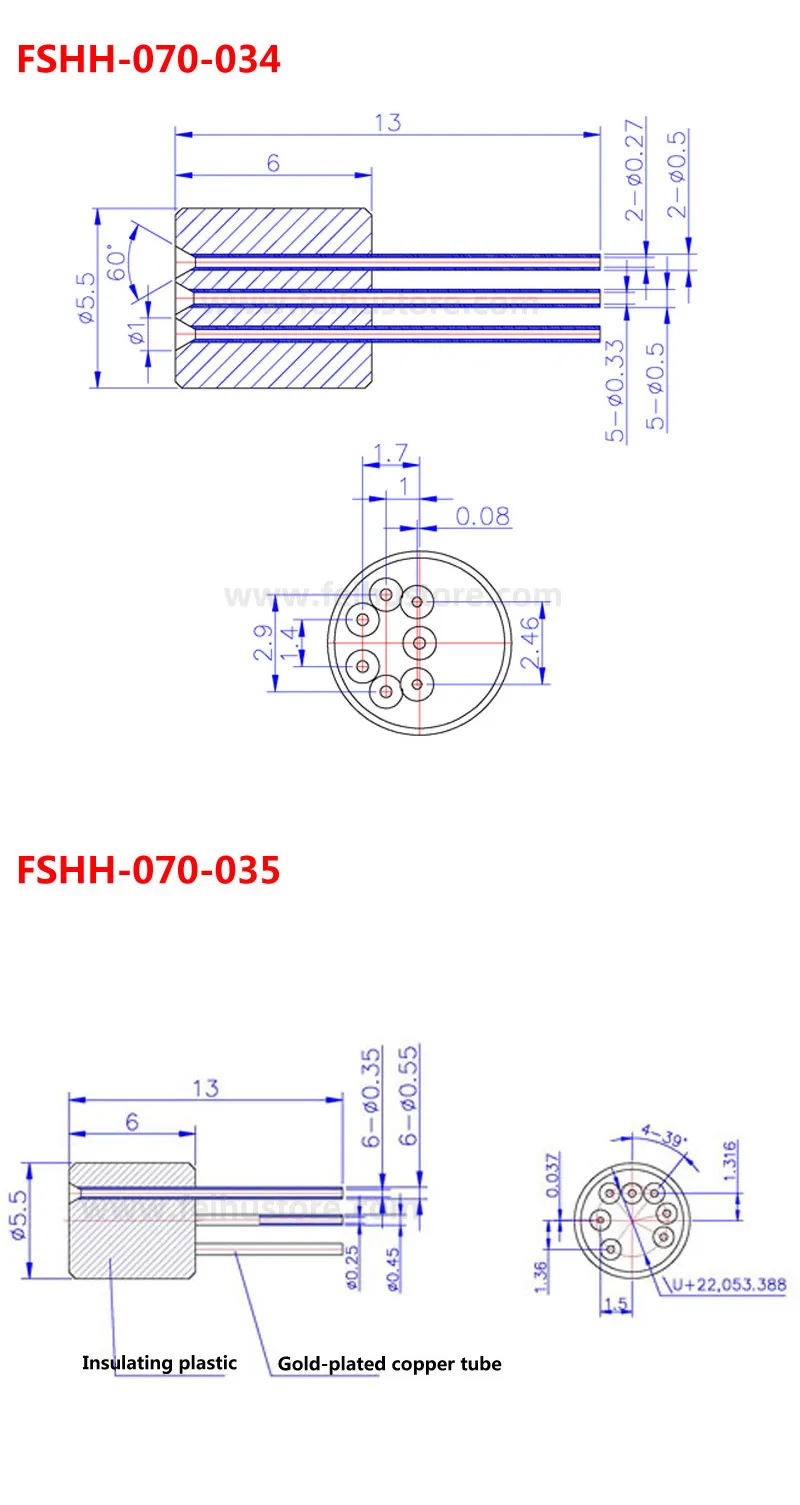 FSHH-7-5 soquete de teste fotossensível sensível à