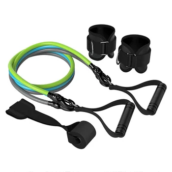 

120 cm Resistance Band Yoga Exercise Elastic Band Fitness Pull Rope Pilates Training Expande Tubes for Gym Home Strength Workout