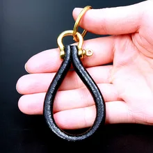 Vintage Genuine Leather Key Wallet Women Keychain Covers Key Holder Car Keys Housekeeper Keys Organizer