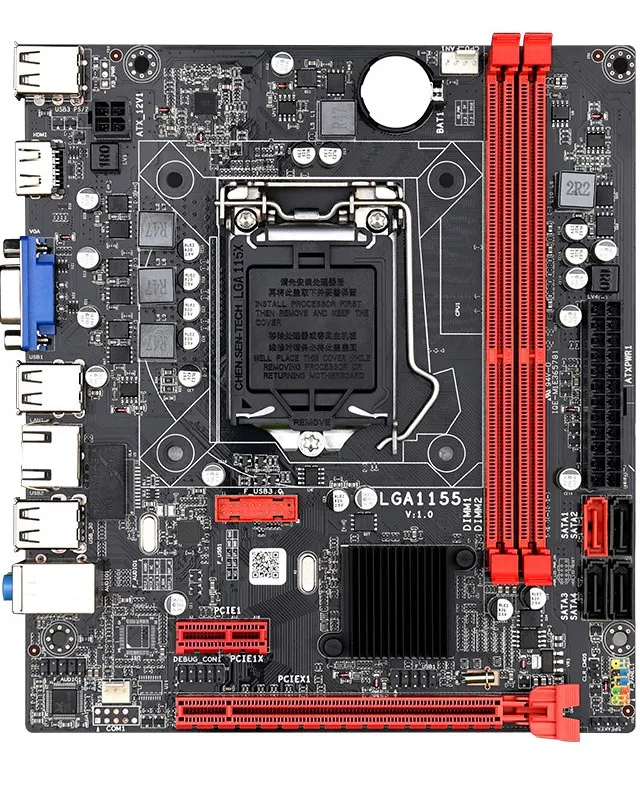 Gtiing компьютерная материнская плата набор B75 LGA 1155 с Intel Core I5 3470S CPU 2x8GB = 16GB 1600MHz DDR3