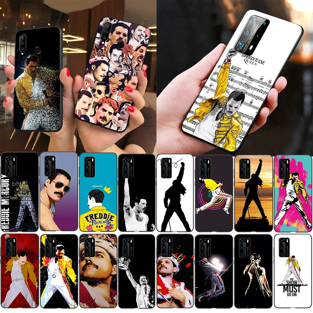 Z78 Мягкий силиконовый чехол Freddie Mercury Queen для Huawei Mate 10 20 30 Lite Pro Nova 3 3i 4E TPU | Мобильные