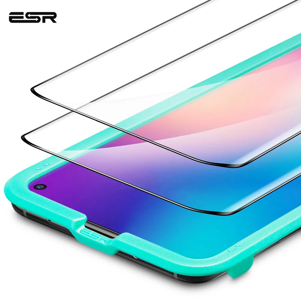 Закаленное стекло ESR для Xiaomi 10/10 Pro защита от Bluy Ray мягкая Противоударная пленка из