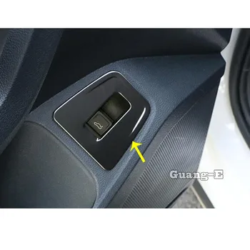 

For Volkswagen VW TiguanL Tiguan L MK2 2016 2017 2018 2019 2020 Car Back Tail Door Rear Trunk Switch Trim Panel Frame Button