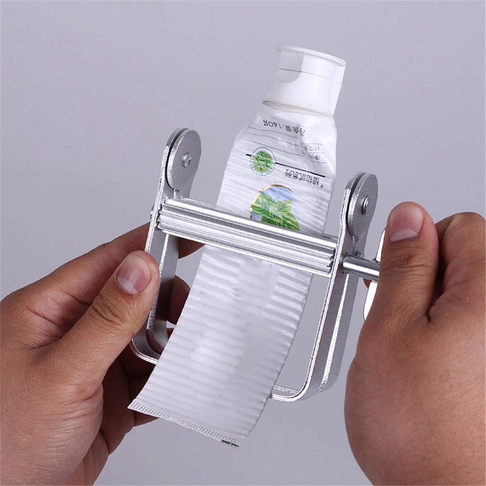 Toothpaste Squeezer Metal Tube Squeezer Lazy Toothpaste Dispenser Tools Hair Color Dye Cosmetic Paint Squeezer Tube Wringer