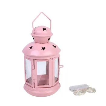 

Pink Metal Modeling Lamp Portable Lamp Kerosene Modeling Lamp Garden Decoration Lamp Garden Outdoor Interior Light