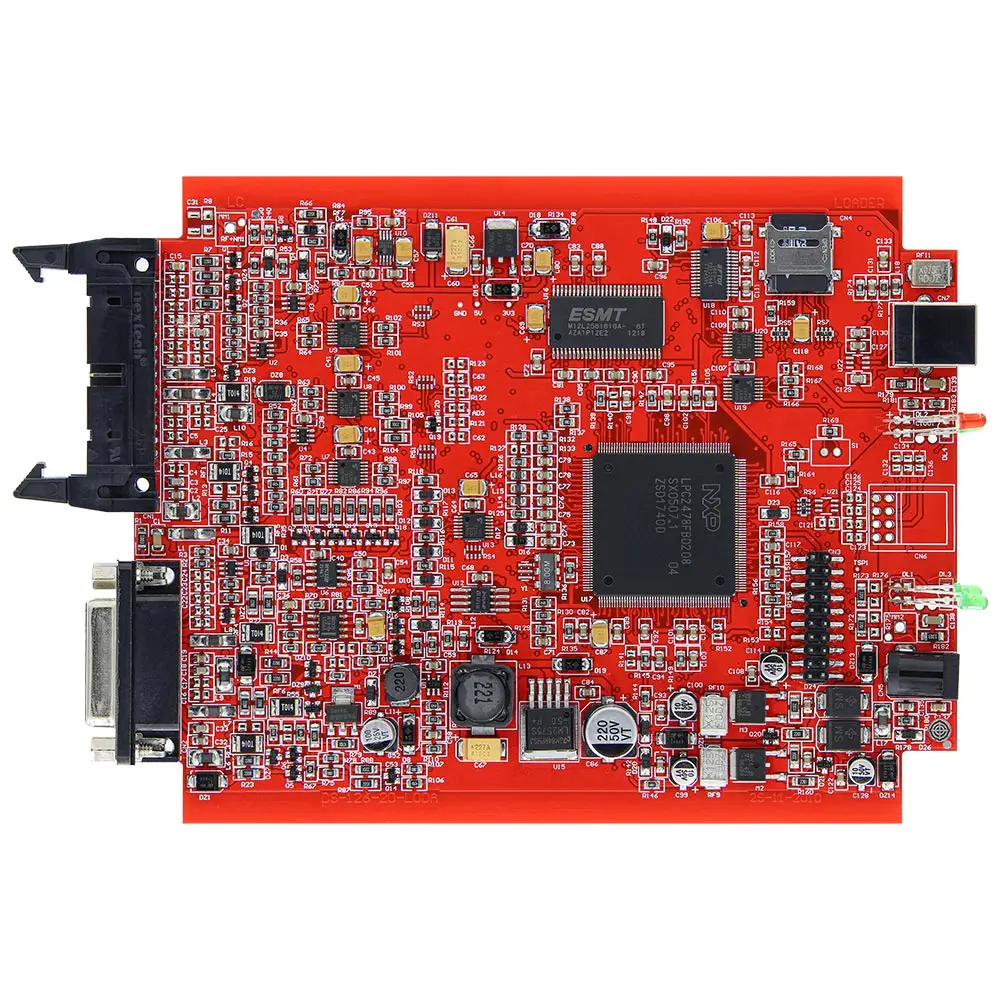 Онлайн ЕС красный PCB KESS V2 Master V5.017 V2.47 разблокированный ECU программист V2.25 V2.23 KTAG V7.020 BDM Рамка 100 BDM100 obd2 сканер