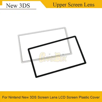 

Original Top Screen Frame Lens Cover LCD Screen Protector Film for New 3DS LCD Screen Plastic Cover Len for Nintend New 3DS Host