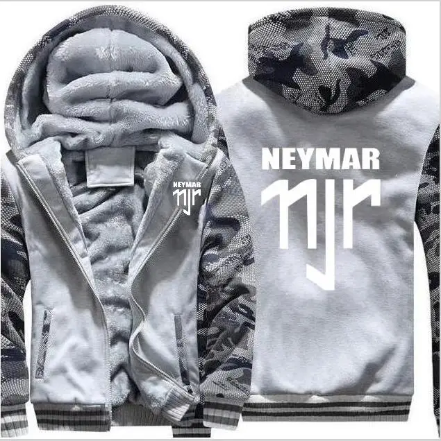 Шампанское Мужская осенне-зимняя толстовка с капюшоном nEYMAR SKY PRO велосипедная толстовка с рисунком флисовая куртка спортивная куртка шерстяная Толстовка - Цвет: Шампанское