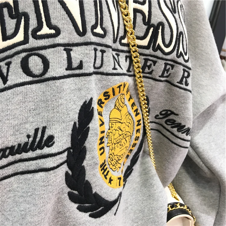 Good Quality Winter Hoodie Women Fleece Cotton Sweatshirt Oversized Streetwear Sweat Coat Female Cool Pattern Hoodies Pullovers