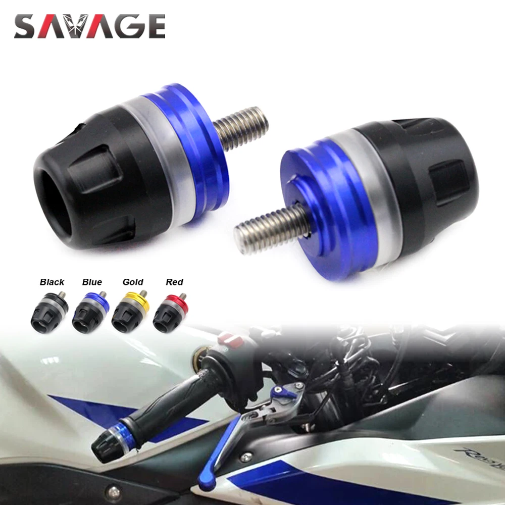 Handle Bar End Caps For YAMAHA YZF R6 R3 R25 MT 25 MT 03 FZ8 FZ1 Fazer