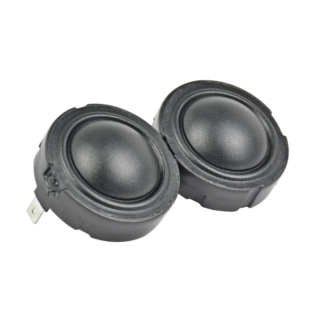 Tweeter Speaker 4/6/8ohm 20W 1.5Inch 25Core HiFi Fiber Membrane Rubidium Magnetic Treble Head 2Pcs tweeter speaker