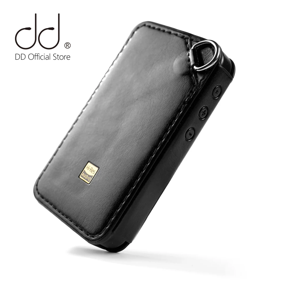 Кожаный чехол DD C M6 для музыкального плеера FiiO кожаный Hi res DAP M6. Черный|Аксессуары