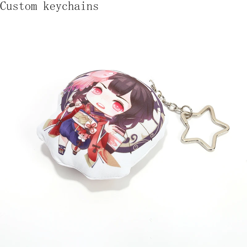 Custom Keychain Anime Cute Strap Plush Body Pillow Phone Cosplay Pendants Gift | Украшения и аксессуары