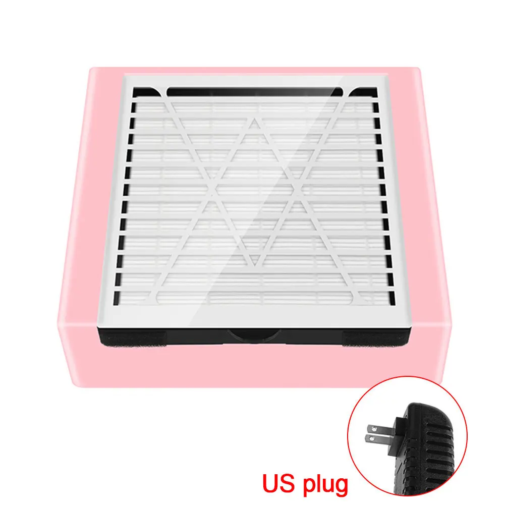 

Easy Operate Portable Art Nail Dust Collector Pulling Filter Home Professional ABS Salon Manicure Vacuum Suction Large Area