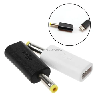 

Drop Wholesale 1PC Micro USB Female To DC 4.0x1.7mm Male Plug Jack Converter Adapter Charge For Sony PSP and more