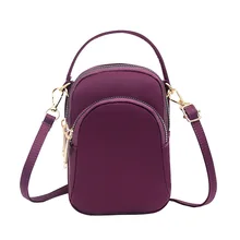 Повседневная Женская мини-сумка Водонепроницаемая нейлоновая сумка модная сумка на плечо Большая вместительная легкая сумка для путешествий