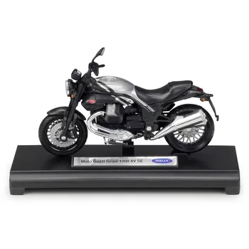 

WELLY 1/18 Scale Classic Motorbike Series Moto Guzzi Griso 1200 8V SE Diecast Metal Motorcycle Model Toy For Gift,Kids