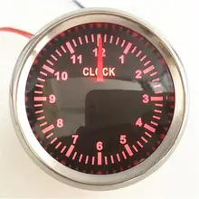 1 шт Высокое качество УФ-фильтр 52 мм с автоматической контрольно-измерительные приборы 0-12Hours Дисплей часы метров счетчик моточасов красный Подсветка 9-32 в пост для машины, лодки, мотоцикла