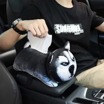 

Universal Car Armrest Box Tissue Box Cartoon Cute Tissue Box Car Interior Accessories