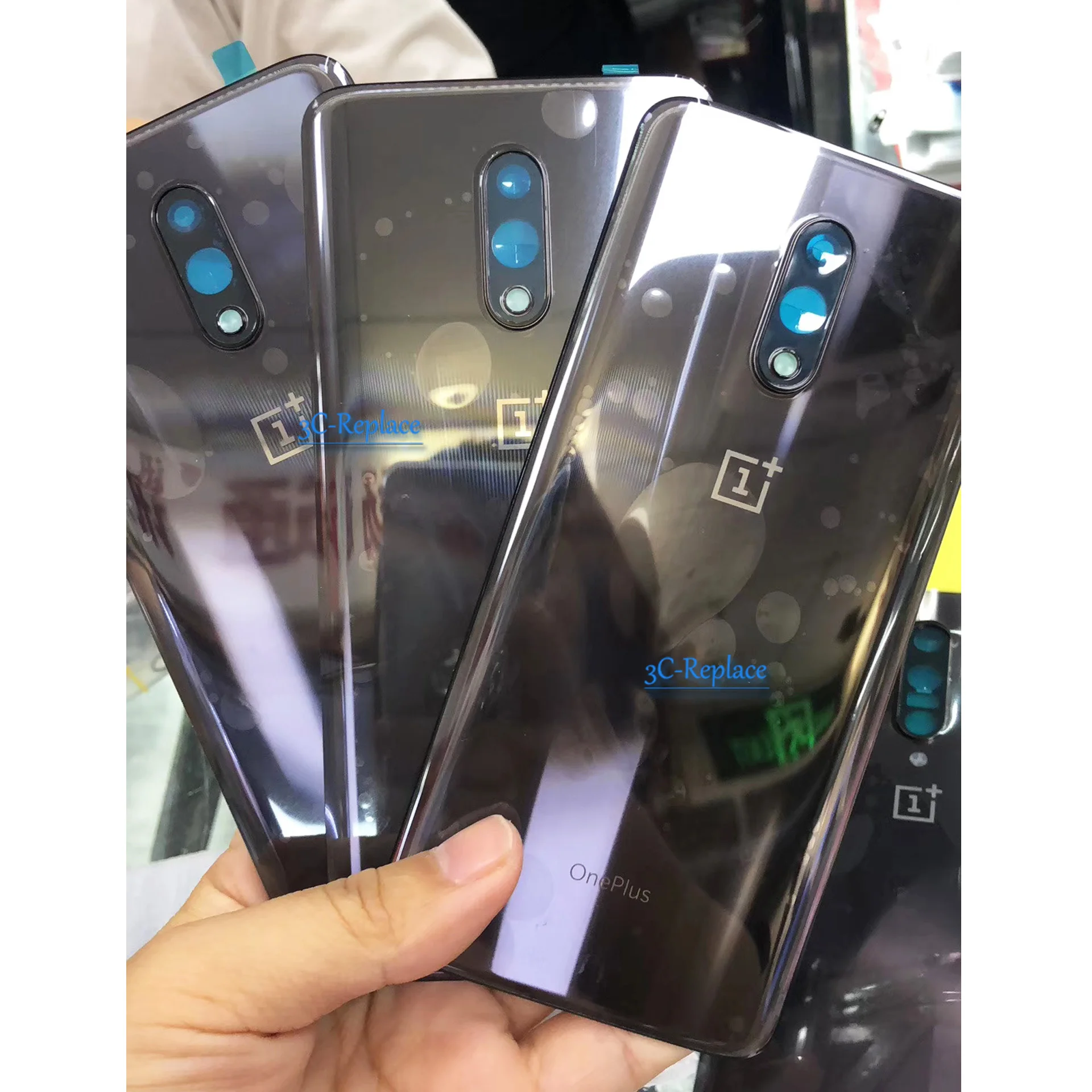 

Original NEW 6.4 inch For OnePlus 7 1+7 GM1901 GM1903 Back Battery Cover Door Housing case Rear Glass parts