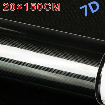 

Glossy Sticker Carbon Fiber look Interior Accessories Decor Decoration