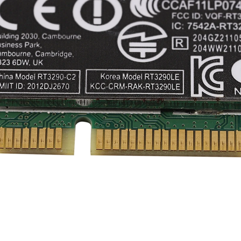 150 Мбит/с 2,4 ГГц RT3290 802.11B/G/N беспроводной WLAN WiFi+ Bluetooth BT 3,0 Половина Mini PCI-E карта для hp CQ58 M4 M6 4445S DV4