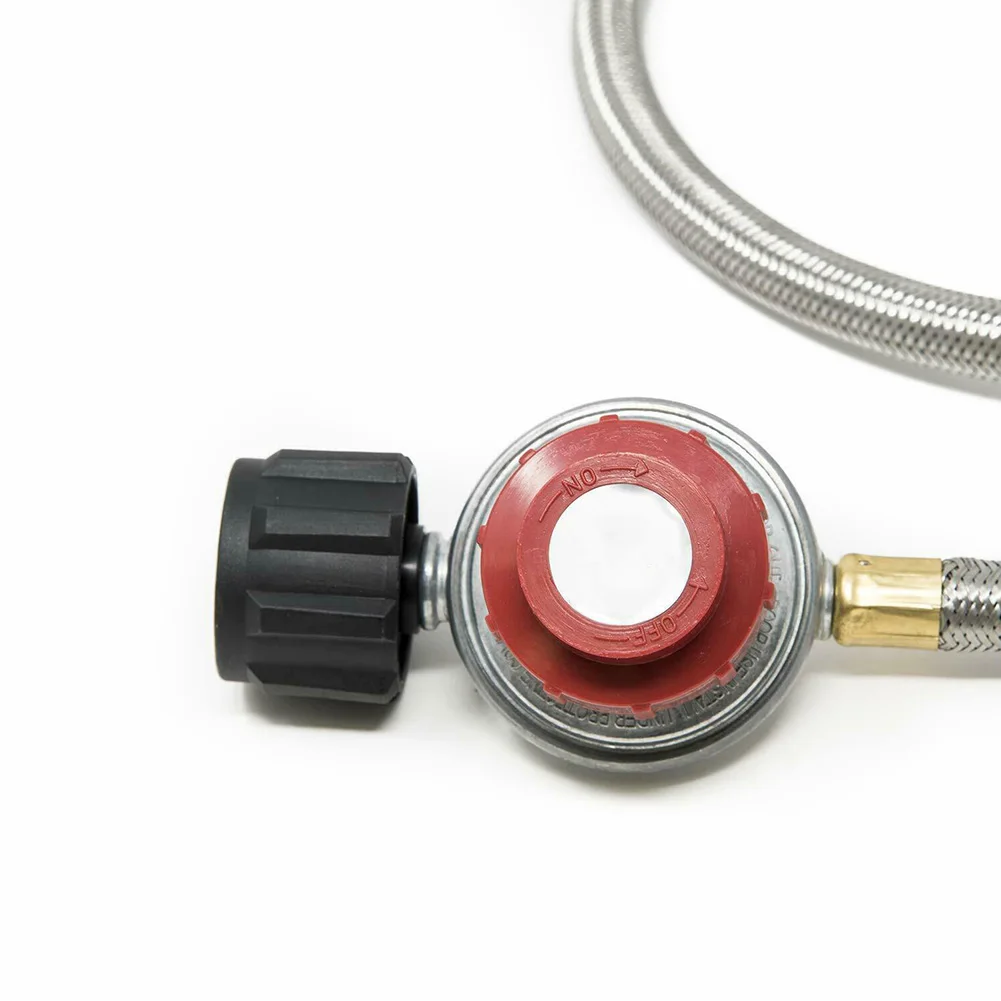 0-30 PSI регулятор давления Hosepipe горелка фритюрница для индейки Регулируемая практичная с манометром Защитная домашняя Соединительная
