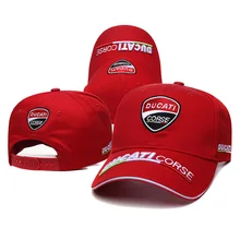 creative Outdoor Golf moto gp Racing Hat car Team baseball cap Cotton letter Embroidered snapback for Ducati badge man auto gift