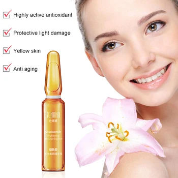 

Niacinamide Whitening Face Serum Moisturizing Anti-Aging Wrinkle Lifting Firming Skin Essence Skincare 7pc/Box TSLM2