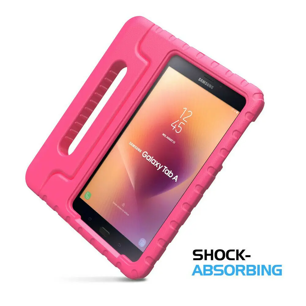 Защитный чехол EVA с держателем для рук для samsung Galaxy Tab A 8,0 SM-T380 T385 чехол безопасный противоударный чехол для планшета EVA
