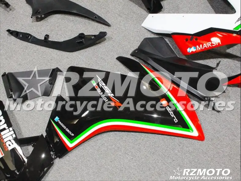 4 подарки ABS литья под давлением полный обтекатель комплект подходит для Aprilia RSV4 1000 2009- 09 10 11 12 13 14 набор на заказ черный красный