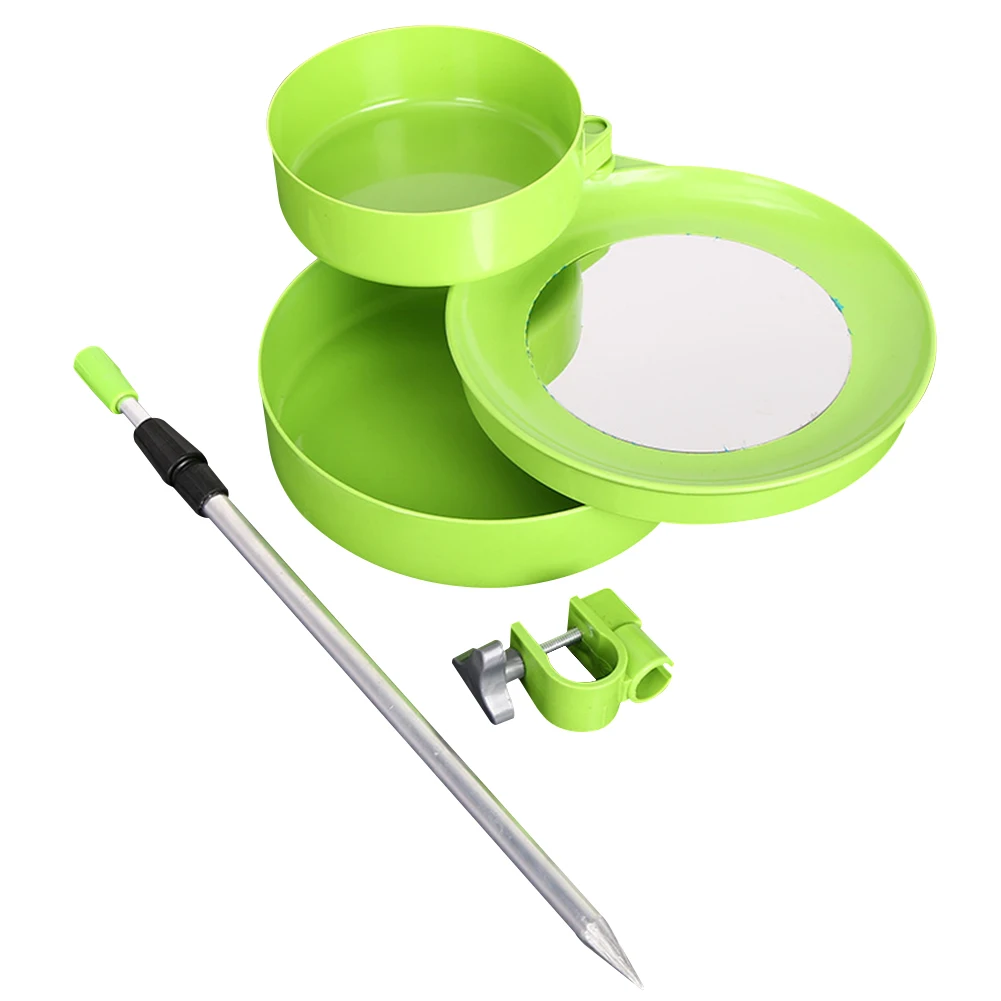 

Plastic Lure Fishing Tackle Drop Resistance Boxes Full Magnetic Accessories Storage Rotatable Three Layers Pull Bait Tray Tool