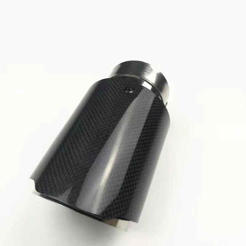 

Free Shipping 1* Glossy Matte Exhaust car carbon Exhaust Tip car-styling exhaust pipe muffler tip carbon exhaust tip
