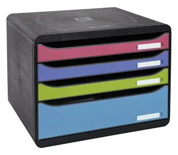 

Cash BOX individual 4 drawers BIG-BOX PLUS HORIZON MAXI 4caj. Harlequin
