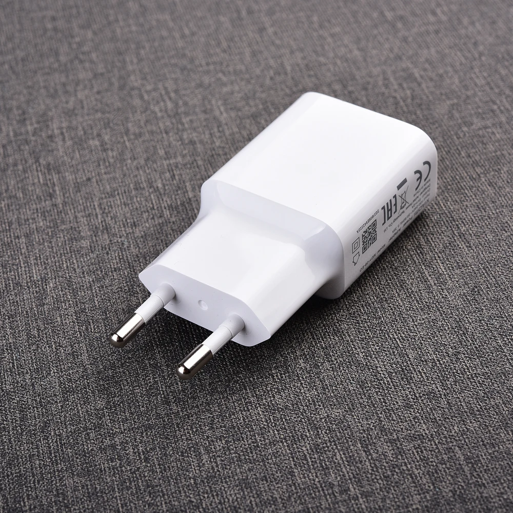 Charger only Micro usb кабель Xiaomi USB зарядное устройство 5В 2A адаптер EU US вилка Дорожное зарядное устройство для Redmi S2 7 7A 6A 5A 4A 4X note 6 5 - Цвет: Charger only