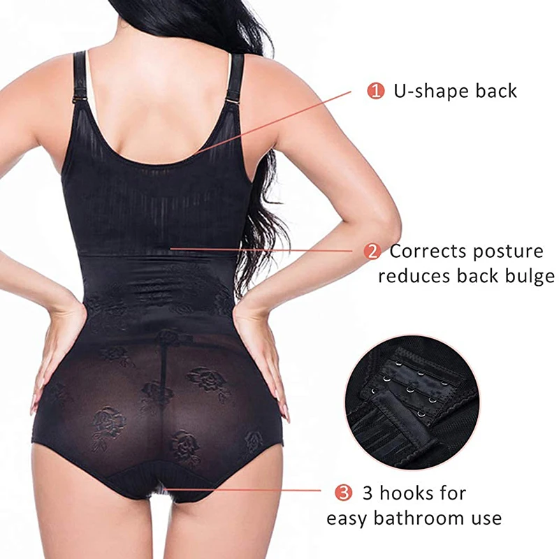 Shapewear Bodysuit for Women Tummy Control Butt Lifter Panty Hi-Waist  Trainer Stomach Body Shaper Slimming Girdles - AliExpress
