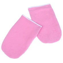 1 пара спа Хлопковые варежки восковые теплые перчатки защитный нагреватель для подогрева воска нагреватель парафиновые перчатки