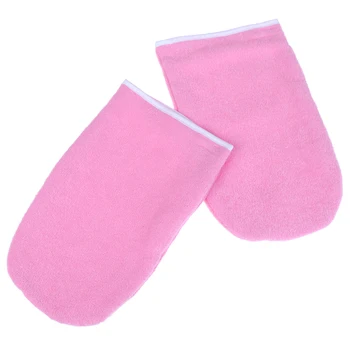 

1 Pair SPA Cotton Mittens Wax Warmer Gloves Protection Heater For Warmer Wax Heater Paraffin Hand Gloves