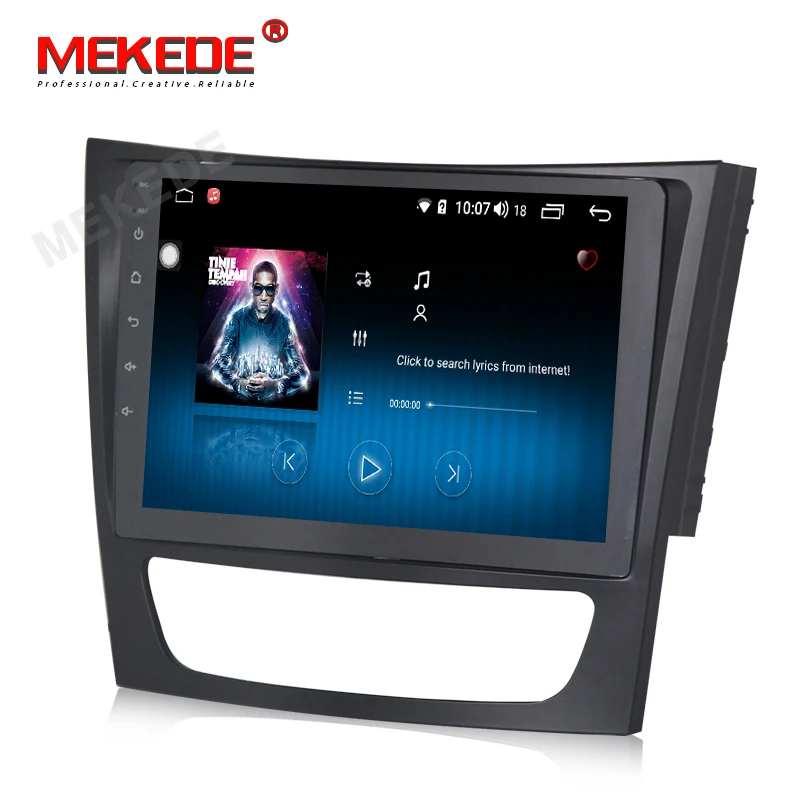 MEKEDE 9853 4G LTE HD большой экран Android 9 Автомобильный gps dvd-плеер для Mercedes/Benz/e-класс/W211/E300/CLK/W209/CLS/W219 gps радио