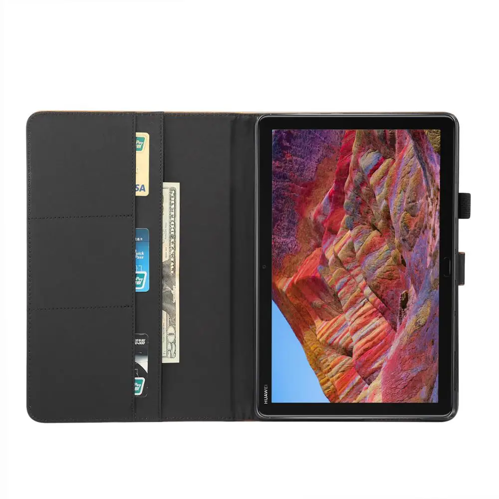 Кожаный чехол премиум класса для huawei Mediapad M5 Lite 10 10,1 BAH2-L09/W09/W19, умный чехол для huawei Mediapad M5 Lite 10,1, чехол