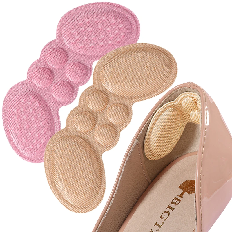 Insoles for Shoes Pads Silicone Gel Heel Cups Protector Backs Sneakers Spur Patch Adhesive Foot Care Insert Sticker Relief Pain