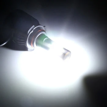 

White Headlights Waterproof Bulbs 6500K Fog Lamp Heat Sink Aluminum H7