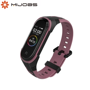 

Sport Strap for Xiaomi Mi Band 5 4 3 Bracelet Wristband Opaska Silicone Xiomi Pulseira Miband 4 Correas Smart Accessories Global