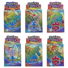 25 шт карт в случайной коробке, новая карта Покемон меч и щит, английская версия, битва, коллекция карт, коробка, детская игрушка, подарок