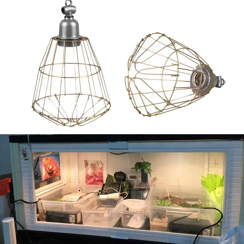 

E27 Heat Infrared Emitter Lamp Bulb Holder Shade Cover For Reptile Lampshade