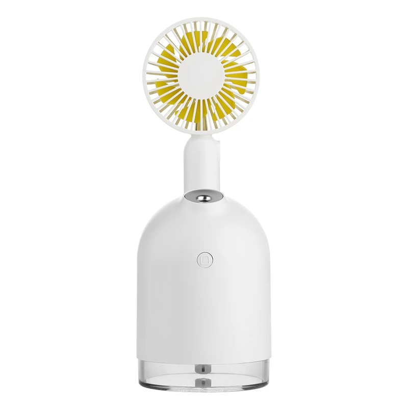 

2000 Mah Battery Fan With Air Humidifier Usb Aroma Essential Oil Diffuser Portable Table Fan