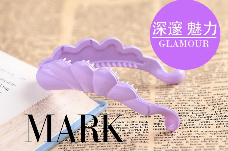 As Genuine Product Wholesale Banana Clip Horizontal Clip Ponytail Clip Headband Turned Accessories