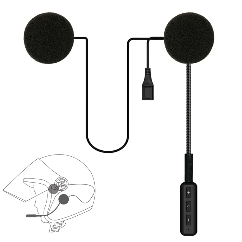 Мотоциклетный шлем Bluetooth гарнитура мягкие удобные Встроенный микрофон Анти